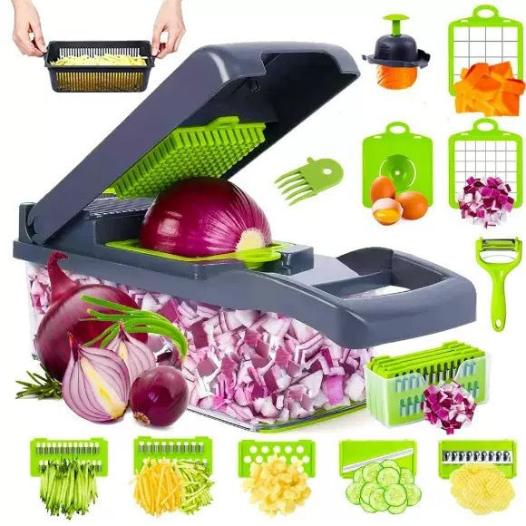 14-piece vegetable cutter set
