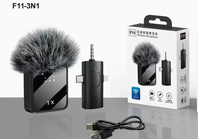 Wireless Lavalier Microphone All-In-One Microphone